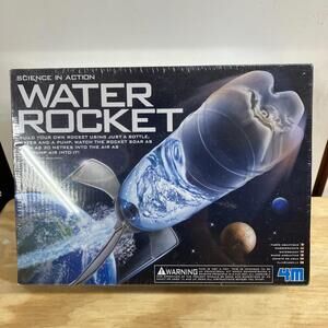 Water Rocket Kit DIY Science Space STEM Toys for Kids Teens 8+ New Sealed Box